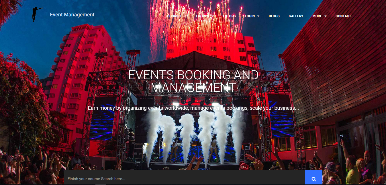 Event Management - Buy Ready Website.